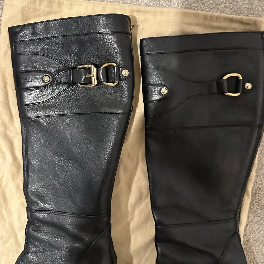 Burberry leather boots 36 - Picture 2 of 5